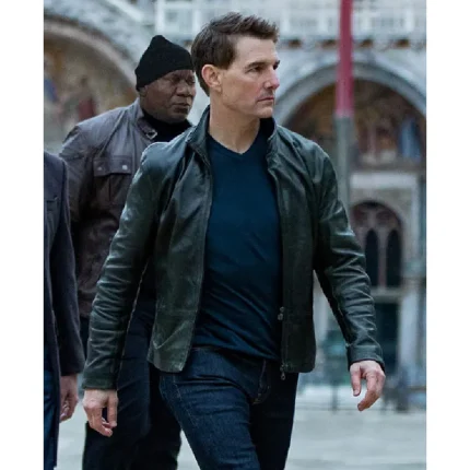 Black Tom Cruise Mission Impossible Dead Reckoning Jacket