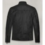 Black Tom Cruise Mission Impossible Rogue Nation Leather Jacket Back