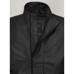 Black Tom Cruise Mission Impossible Rogue Nation Leather Jacket Close View