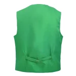 Men's Green Loki Tom Hiddleston Vest Back View