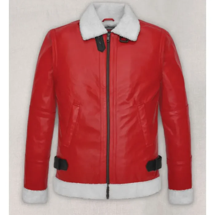 Red Ryan Reynolds Spirited Leather Jacket