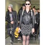 Women's Black Katy Perry Leather Jacket
