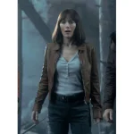 Women's Leslie Mann The Bubble Napa Leather Jacket