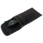 Black Leather Optical Case -Sunglasses Cover Inside
