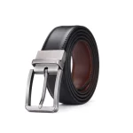 Black-Brown Reversible Leather Belt