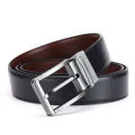 Black-Brown Reversible Leather Belt View