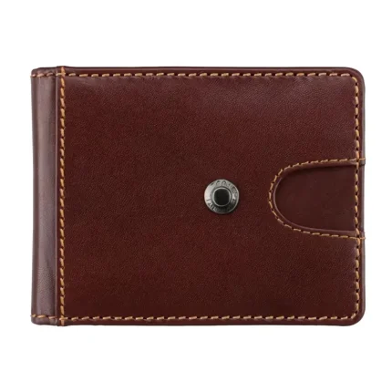 Brown Chisel Small Bifold Wallet