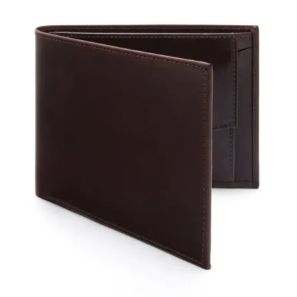 Brown Essential Coin Pouch Bifold Wallet
