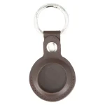 Brown Leather AirTag Holder