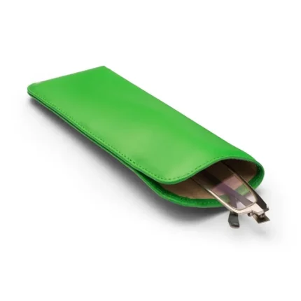Emerald Large Leather Glasses Case