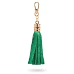 Green Decorative Leather Tassel View