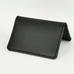 Men's Black Leather Card Holder View