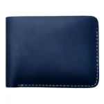 Men's Blue Real Leather Card Holder Wallet