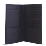 Men's Blue Slim Elite Long Leather Wallet Inner View