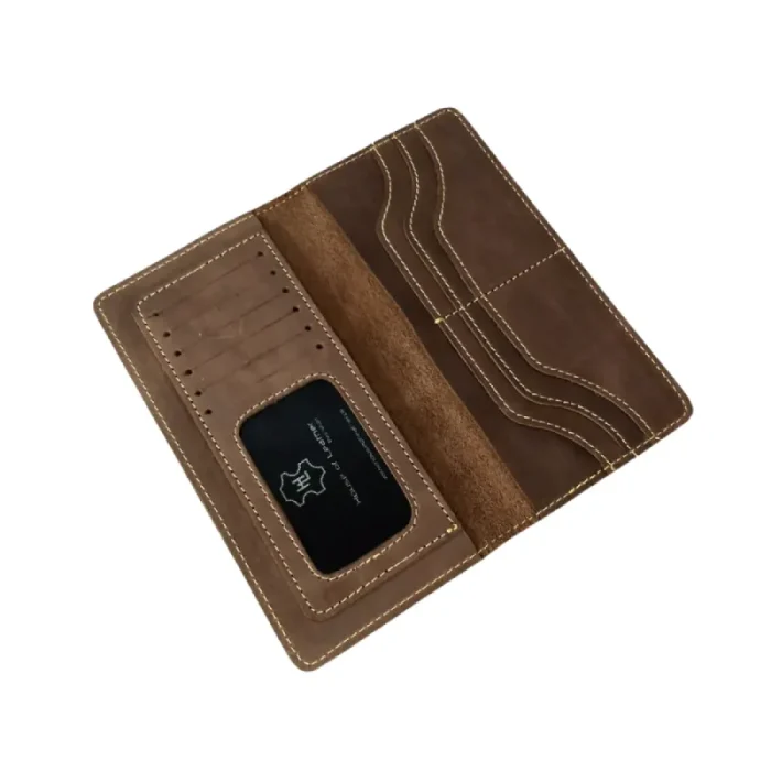 Men'S Chico Leather Long Wallet View