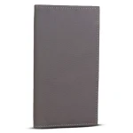 Men's Light Gray Slim Elite Long Leather Wallet