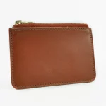 Men's Tan Leather Zip Purse View