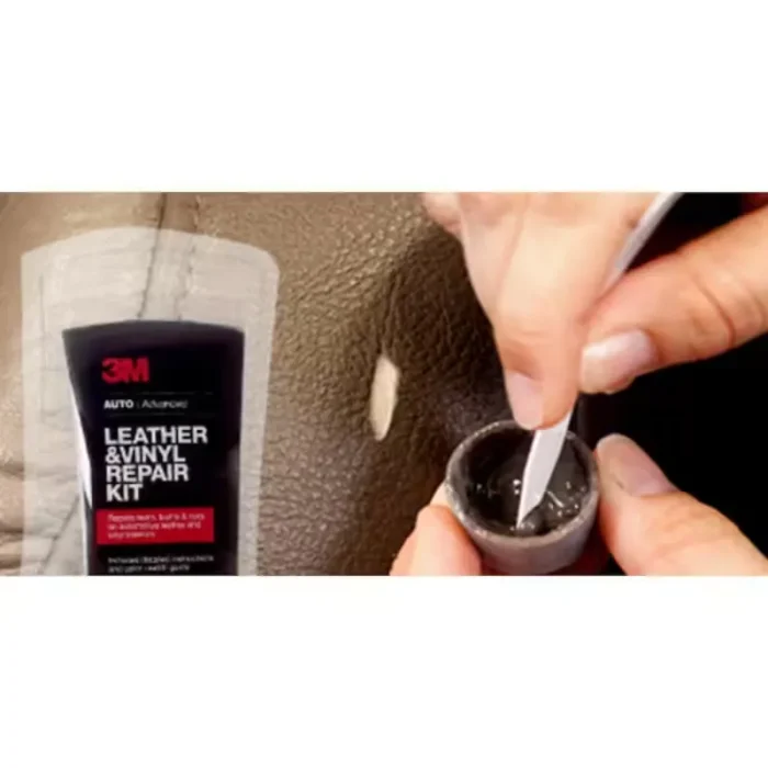 3M Leather And Vinyl Repair Kit Use