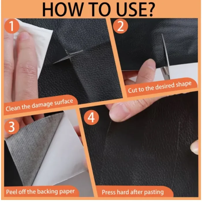 Fabulas Leather Repair Patch For Seats &Amp; Furniture 3