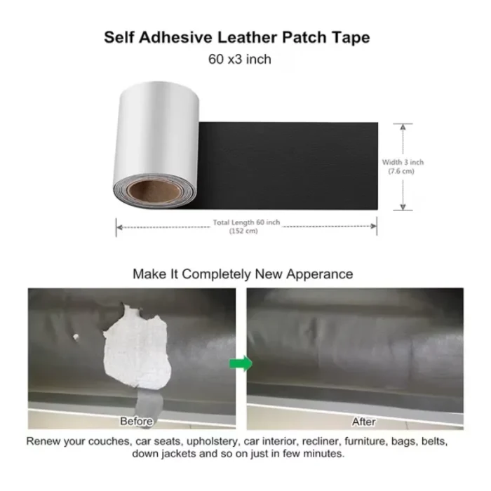 Self-Adhesive Leather Repair Patch Tape 4