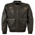 Lambskin Leather Flight Bomber Jacket