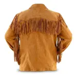 Vintage Brown Water Buffalo Leather Bomber Jacket