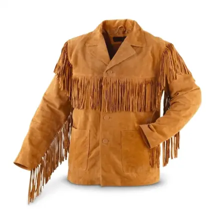 Men's Vintage Brown Water Buffalo Leather Bomber Jacket